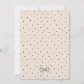 スクリプメリートエレガントシックなクリスマスボウアーチフォト シーズンカード (裏面)