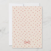 スクリプメリートエレガントシックなクリスマスボウアーチフォト シーズンカード (裏面)