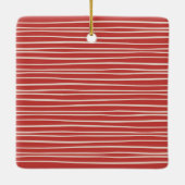 スクリプメリートエレガント・クリスマスボウ写真記念テープ セラミックオーナメント (裏面)