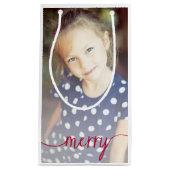 スクリプメリートカスタム抱き枕/赤 スモールペーパーバッグ (正面)