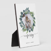 スクリプメリートファミリークリスマスフォトリースフレーム フォトプラーク (側面)