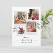スクリプメリート写真コラージュのクリスマスコラージュ シーズンカード (スタンド正面)