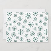 スクリプメリート緑のクリスマス6フォトコラージュ シーズンカード (裏面)