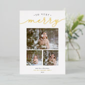 スクリプメリート |フォトコラージュ 箔シーズンカード (立ち正面)