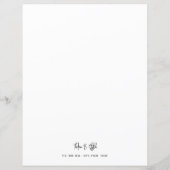 スクリプモダンスタイリッシュト文字の固定紙 (裏面)