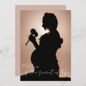 スクリプモダントと母フォトホリデーカード シーズンカード (正面/裏面)