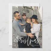 スクリプモダントのクリスマスツリー – 6フォトコラージュ シーズンカード (正面)