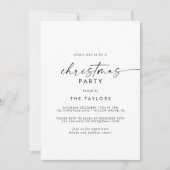 スクリプモダントのクリスマスパーティー 招待状 (正面)