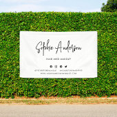 スクリプモダントのソーシャルメディアブランディングマーケティング 横断幕