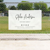 スクリプモダントのソーシャルメディアブランディングマーケティング 横断幕 (インサイチュ)