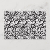 スクリプモダントのレ結婚ジストリカード エンクロージャーカード (裏面)