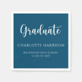 スクリプモダントの卒業紙 スタンダードカクテルナプキン (正面)