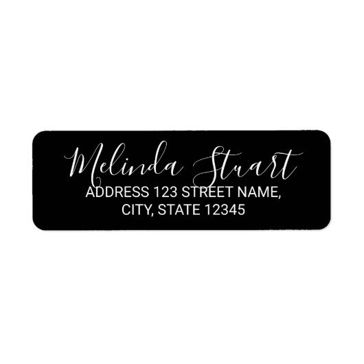 スクリプモダントの白黒 ラベル (正面)