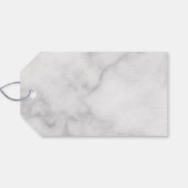 スクリプモダントの結婚アドバイス&ウィッシュホワイトマーブル ギフトタグ (裏面横)