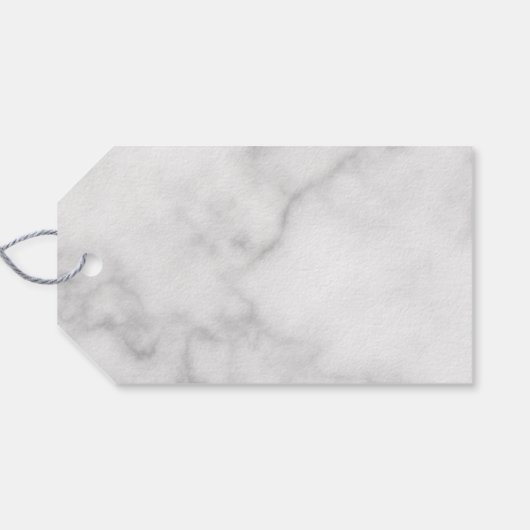 スクリプモダントの結婚アドバイス&ウィッシュホワイトマーブル ギフトタグ (裏面横)