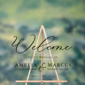 スクリプモダントの結婚歓迎 アクリルサイン (ニュートラル)