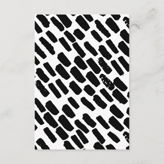 スクリプモダントの詳細の白黒 エンクロージャーカード (裏面)