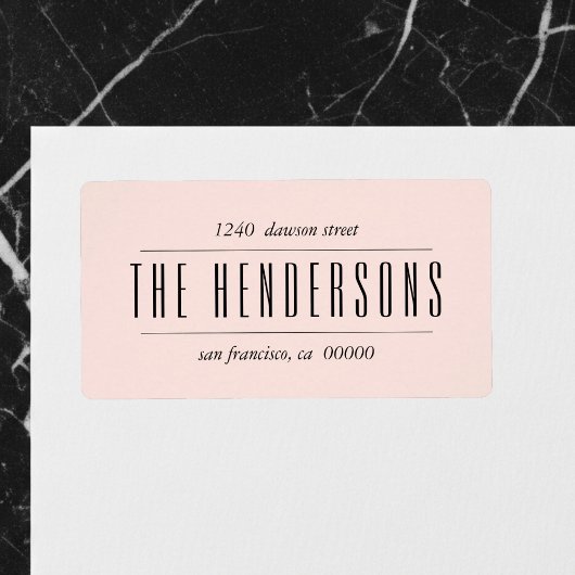 スクリプモダントはっきりしたファミリ名 ラベル