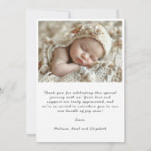 スクリプモダントアーチフレームフローリー サンキューカード (裏面)