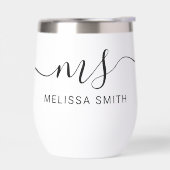 スクリプモダントエレガントイニシャルモノグラム (左面)