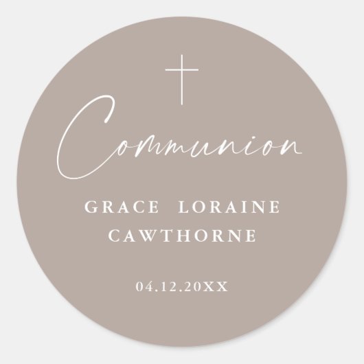 スクリプモダントエレガントニュートラル第1聖域 ラウンドシール (正面)