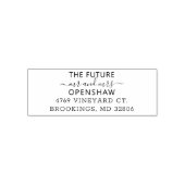 スクリプモダントエレガントミニマル セルフインキングスタンプ (デザイン)