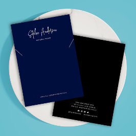 スクリプモダントカスタムカラーネックレスディスプレイカード