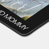 スクリプモダントカスタム4人写真父の日 デスクマット (コーナー)