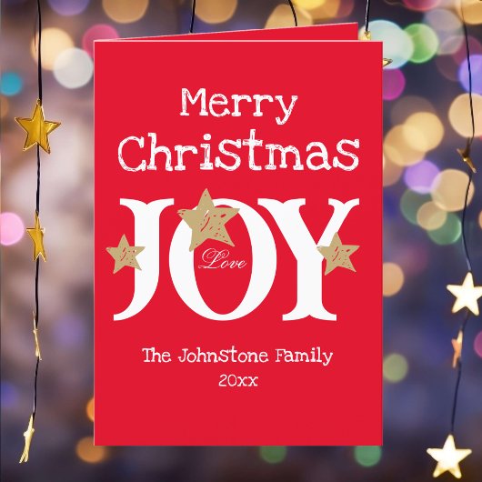 スクリプモダントクリスマスノンフォトホリデーカード シーズンカード