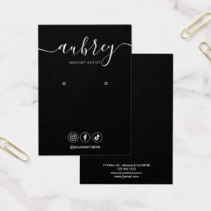 スクリプモダントシンプルイヤリング表示