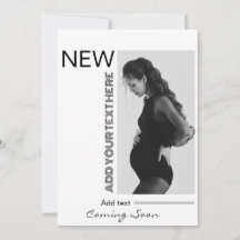 スクリプモダントシンプルタイポグラフィ写真妊娠と