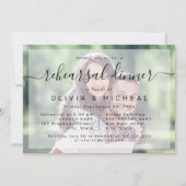 スクリプモダントシンプルト写真リハーサル夕食会 招待状 (正面)