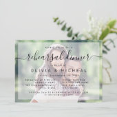 スクリプモダントシンプルト写真リハーサル夕食会 招待状 (スタンド正面)