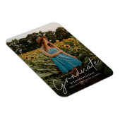 スクリプモダントシンプルフォト卒業 マグネット (右側)