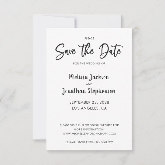 スクリプモダントシンプル写真の保存の日付 (裏面)