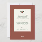 スクリプモダントジョイベビーイエス出生クリスマス シーズンカード (裏面)