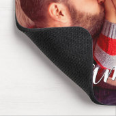 スクリプモダントタイポグラフィファミリの写真 マウスパッド (コーナー)