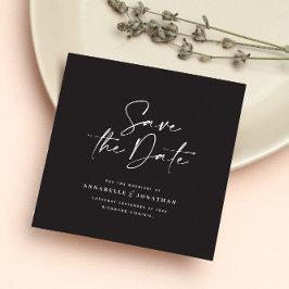 スクリプモダントタイポグラフィ結婚式の日付を保存