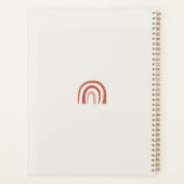 スクリプモダントトレンディーレインボーフォト プランナー手帳 (裏面)