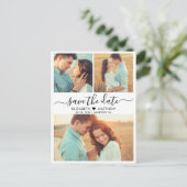 スクリプモダントハート3 Photo Collage日付の保存 案内ポストカード (スタンド正面)