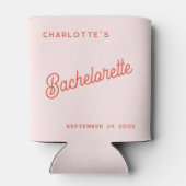 スクリプモダントパーソナライズされたバチェロレッテ 缶クーラー (裏面)