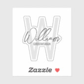 スクリプモダントパーソナライズされた・Groomsmenの名前 シール (シート)