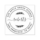 スクリプモダントファミリ名ラウンド差出人住所