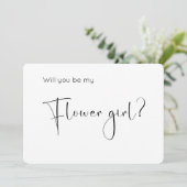 スクリプモダントフラワーガール提案招待状 (スタンド正面)