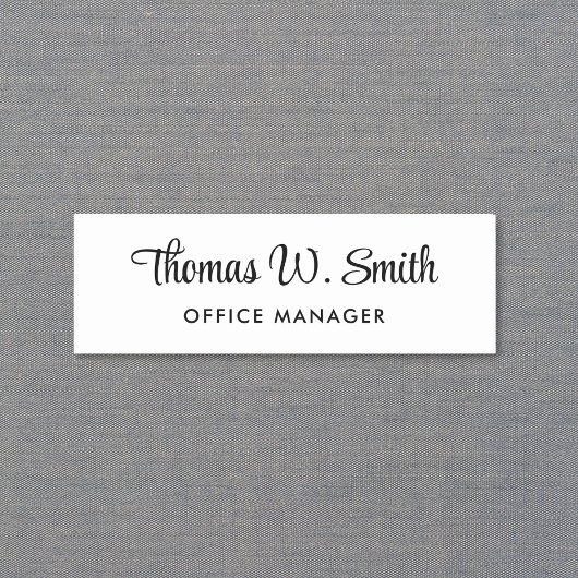 スクリプモダントプロフェッショナル 名札