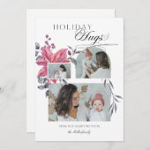 スクリプモダントホリデーハグ3 – フォトフローラ シーズンカード (正面/裏面)