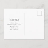 スクリプモダントホーム甘いホームフォトムービング 案内ポストカード (裏面)