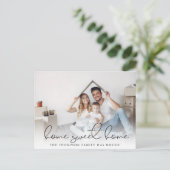 スクリプモダントホーム甘いホームフォトムービング 案内ポストカード (スタンド正面)