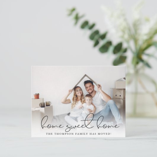 スクリプモダントホーム甘いホームフォトムービング 案内ポストカード (スタンド正面)