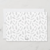 スクリプモダントメリークリスマスビッグフォトホリデーCa シーズンカード (裏面)